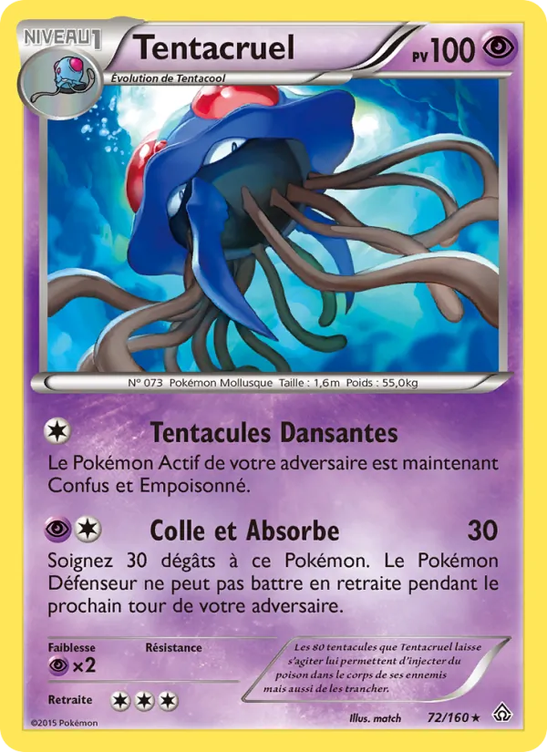 Carte Tentacruel 72/160 – Primo-Choc
