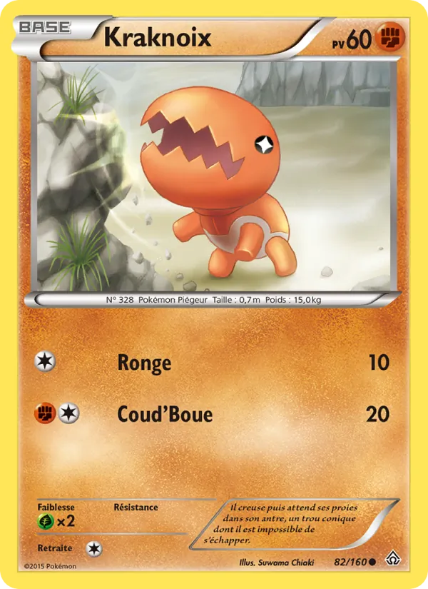 Carte Kraknoix 82/160 – Primo-Choc