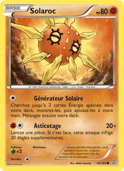 Carte Solaroc 83/160 – Primo-Choc
