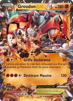 Carte Groudon EX 85/160 – Primo-Choc