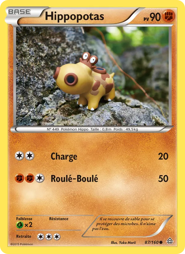 Carte Hippopotas 87/160 – Primo-Choc