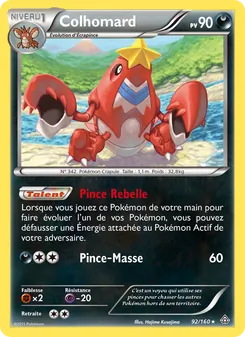 Carte Colhomard 92/160 – Primo-Choc