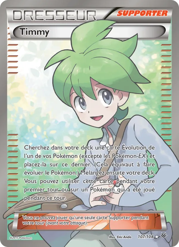 Carte Timmy 107/108 – Ciel Rugissant