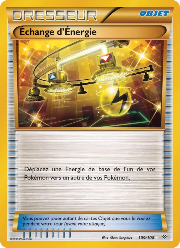 Carte Échange d'Énergie 109/108 – Ciel Rugissant