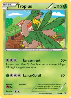 Carte Tropius 12/108 – Ciel Rugissant