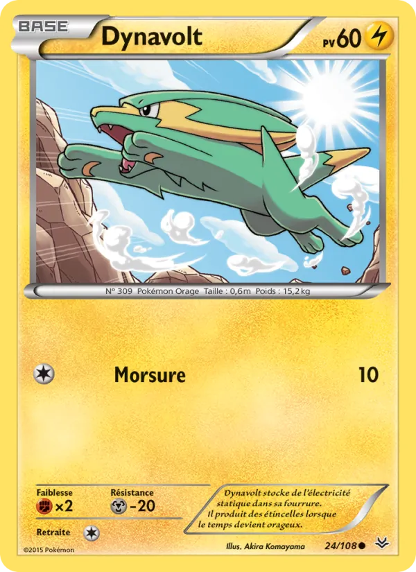 Carte Dynavolt 24/108 – Ciel Rugissant