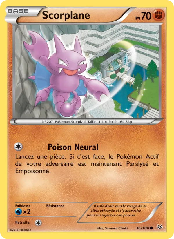 Carte Scorplane 36/108 – Ciel Rugissant