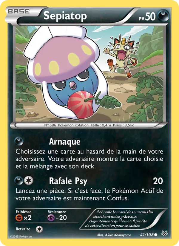 Carte Sepiatop 41/108 – Ciel Rugissant