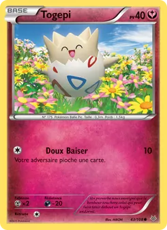 Carte Togepi 43/108 – Ciel Rugissant