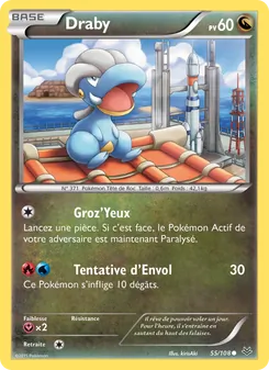 Carte Draby 55/108 – Ciel Rugissant