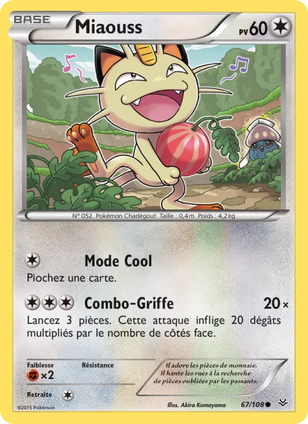Carte Miaouss 67/108 – Ciel Rugissant