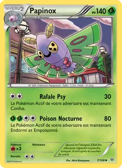 Carte Papinox 7/108 – Ciel Rugissant