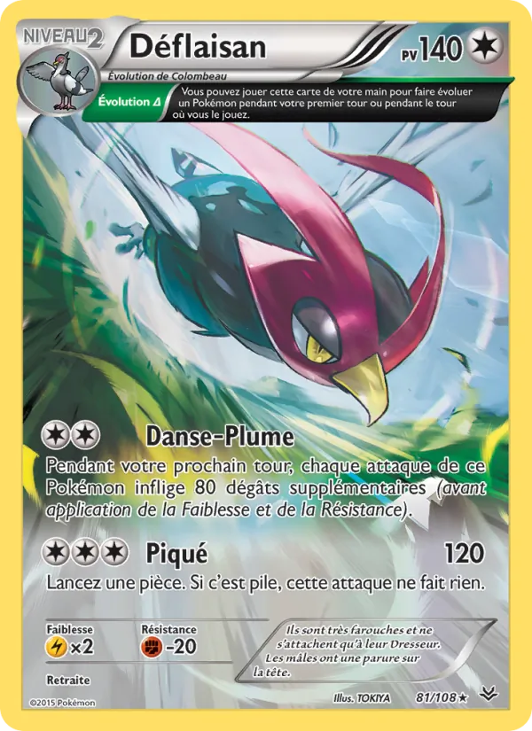 Carte Déflaisan 81/108 – Ciel Rugissant