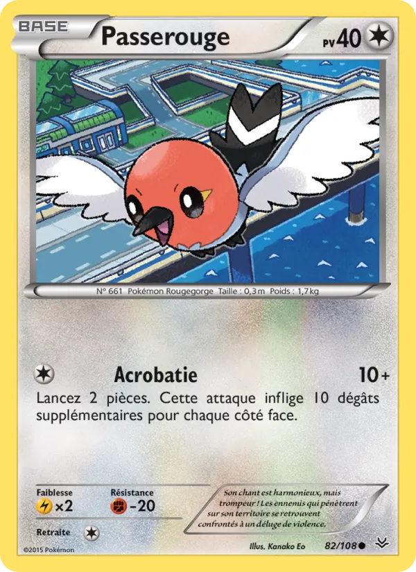 Carte Passerouge 82/108 – Ciel Rugissant