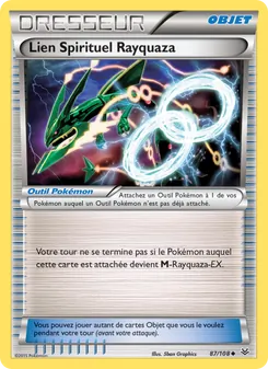 Carte Lien Spirituel Rayquaza 87/108 – Ciel Rugissant