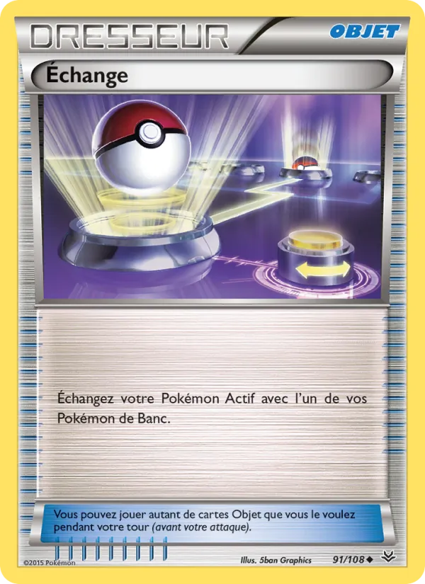 Carte Échange 91/108 – Ciel Rugissant