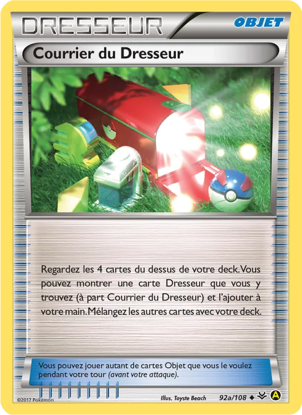 Carte Courrier du Dresseur 92a – Ciel Rugissant