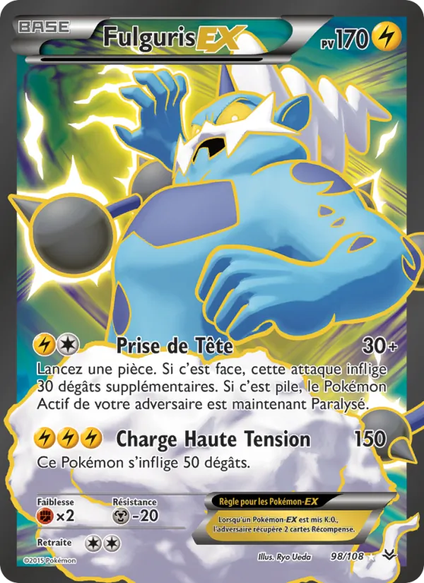 Carte Fulguris EX 98/108 – Ciel Rugissant