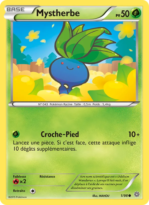 Carte Mystherbe 1/98 – Origines Antiques