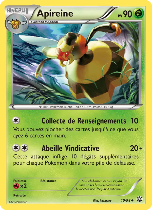 Carte Apireine 10/98 – Origines Antiques