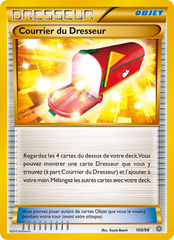 Carte Courrier du Dresseur 100/098 – Origines Antiques