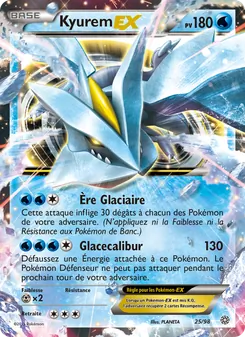 Carte Kyurem EX 25/98 – Origines Antiques