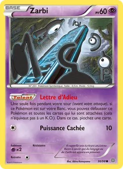 Carte Zarbi 30/98 – Origines Antiques