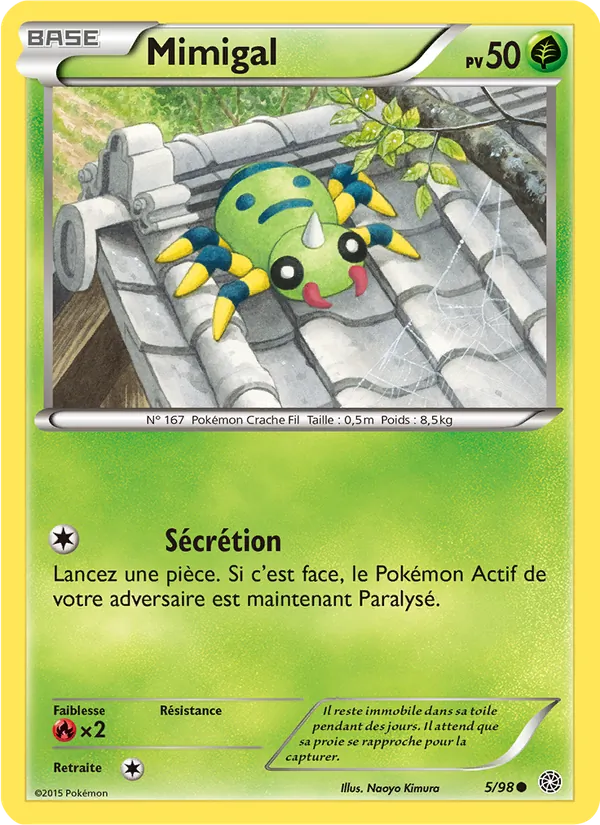 Carte Mimigal 5/98 – Origines Antiques