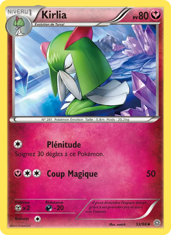 Carte Kirlia 53/98 – Origines Antiques