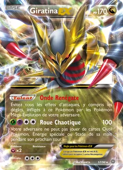 Carte Giratina EX 57/98 – Origines Antiques