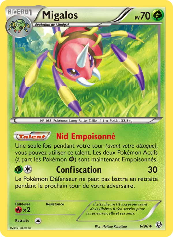 Carte Migalos 6/98 – Origines Antiques