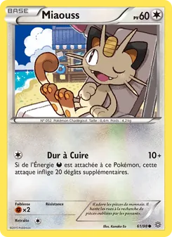 Carte Miaouss 61/98 – Origines Antiques