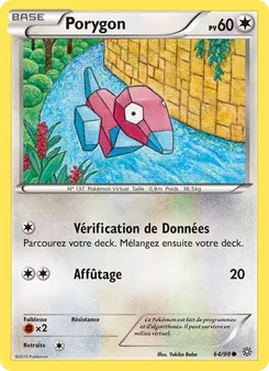 Carte Porygon 64/98 – Origines Antiques