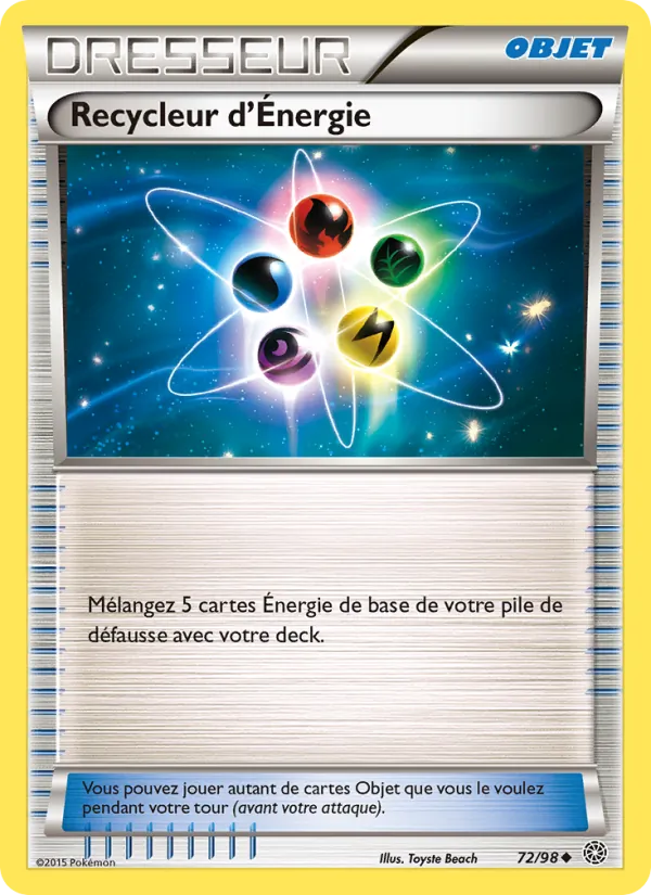 Carte Recycleur d'Énergie 72/98 – Origines Antiques