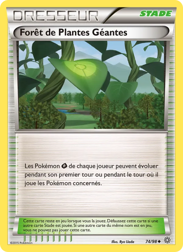 Carte Forêt de Plantes Géantes 74/98 – Origines Antiques