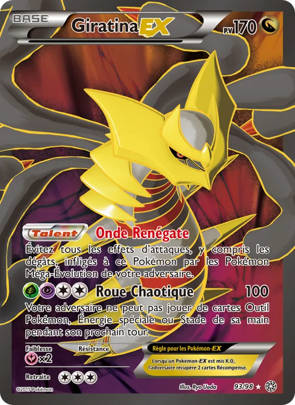 Carte Giratina EX 93/98 – Origines Antiques