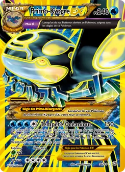 Carte PrimoKyogre EX 96/98 – Origines Antiques