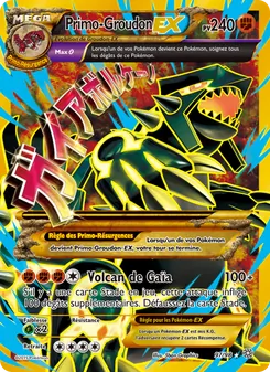 Carte Primo-Groudon EX 97/98 – Origines Antiques