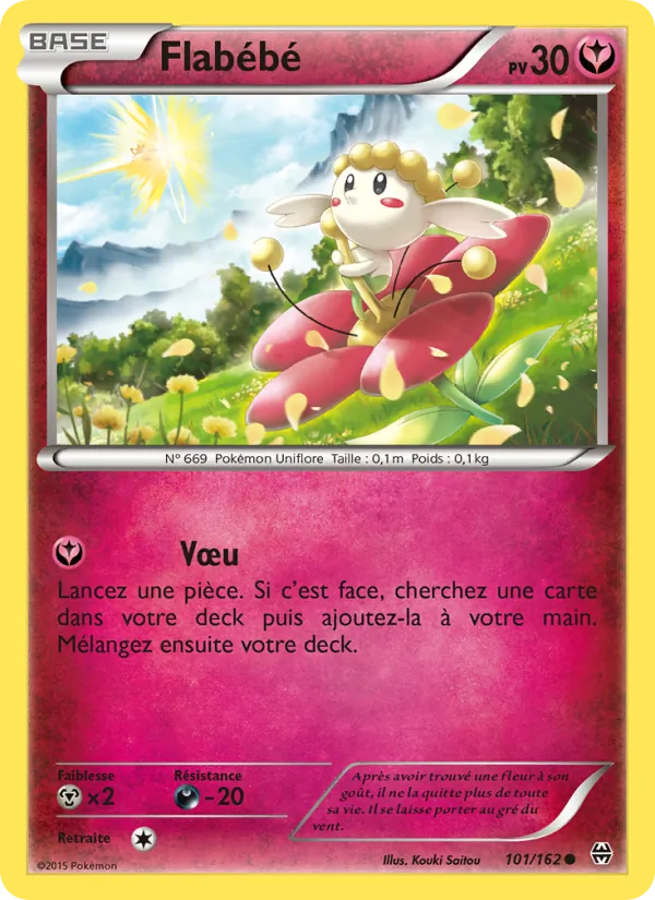 Carte Flabébé 101/162 – Impulsion TURBO