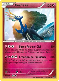 Carte Xerneas 107/162 – Impulsion TURBO