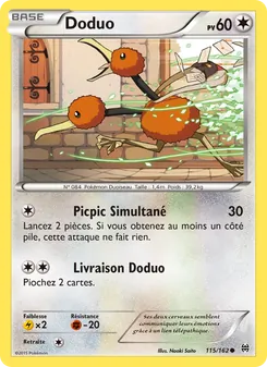 Carte Doduo 115/162 – Impulsion Turbo