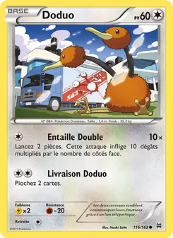 Carte Doduo 116/162 – Impulsion Turbo