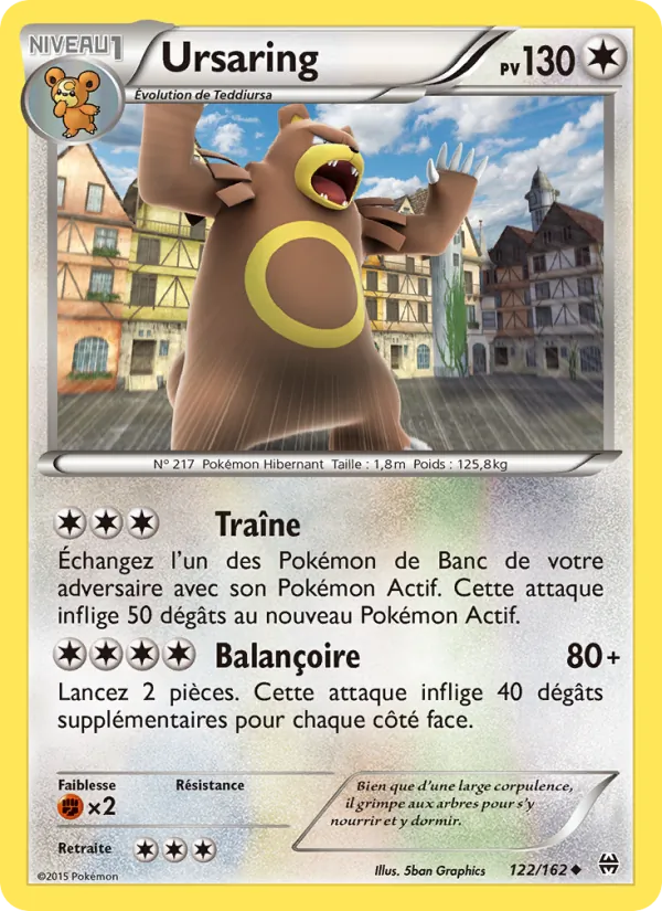 Carte Ursaring 122/162 – Impulsion TURBO