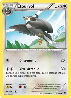 Carte Étourvol 126/162 – Impulsion TURBO