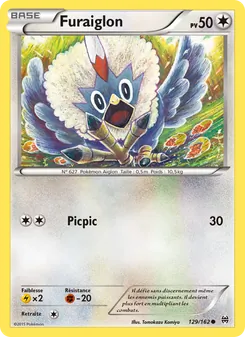 Carte Furaiglon 129/162 – Impulsion TURBO