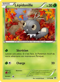Carte Lépidonille 13/162 – Impulsion Turbo
