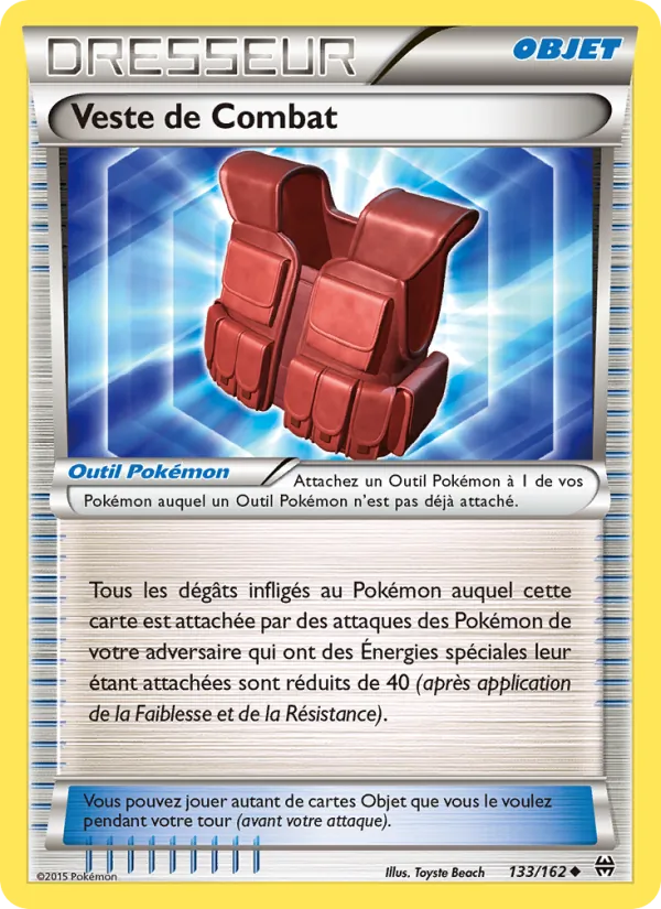 Carte Veste de Combat 133/162 – Impulsion TURBO