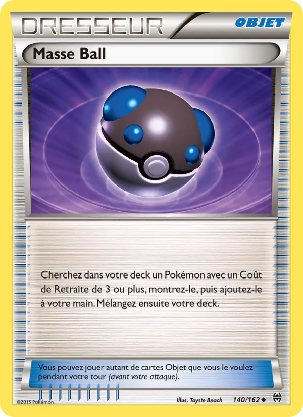 Carte Masse Ball 140/162 – Impulsion TURBO