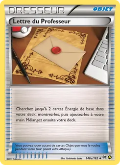 Carte Lettre du Professeur 146/162 – Impulsion Turbo