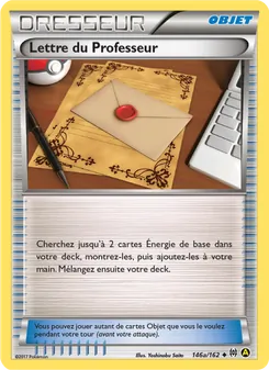 Carte Lettre du Professeur 146a – Impulsion Turbo